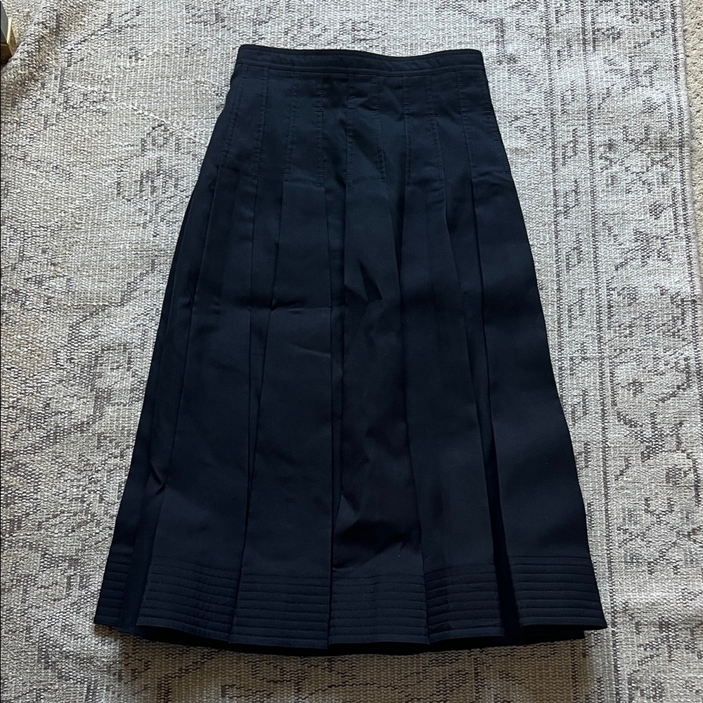 Valentino Black Midi Skirt